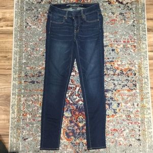 American Eagle super super stretch skinny jeans